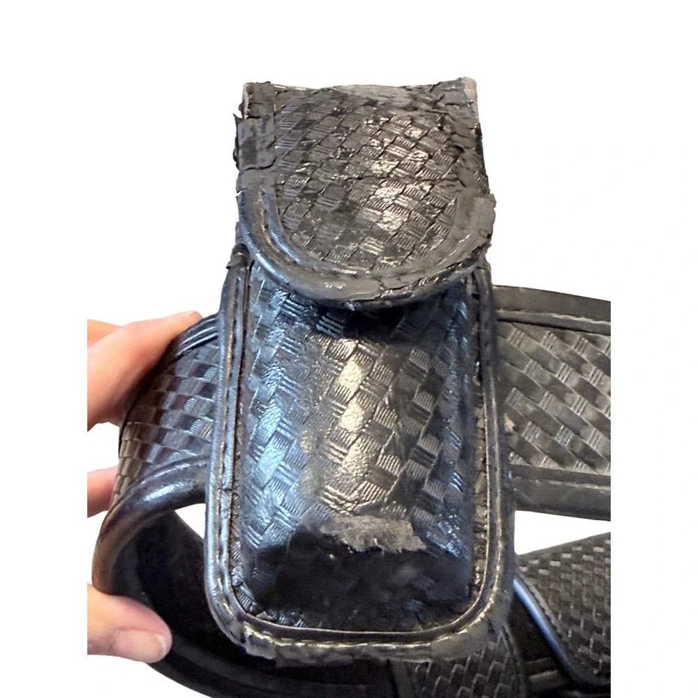 Bianchi AccuMold Elite Duty Cop Belt Basketweave Black Tactical Rig with Pouches